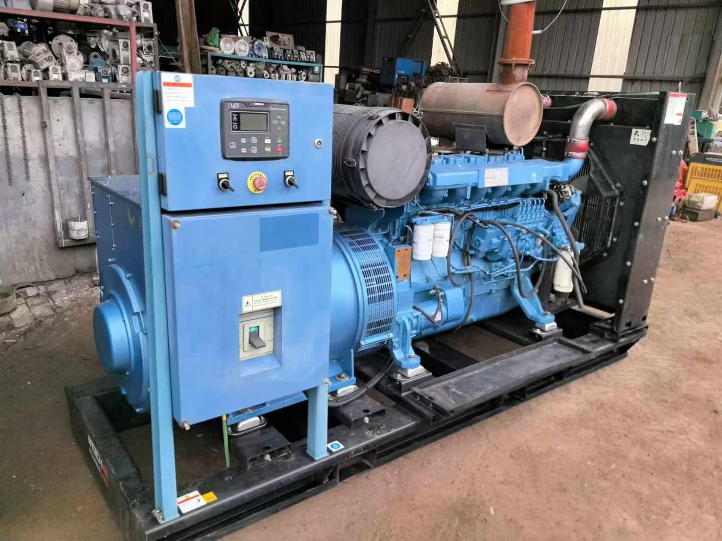 洛龙500kW 柴油发电机组可带动设备功率的计算公式是什么?