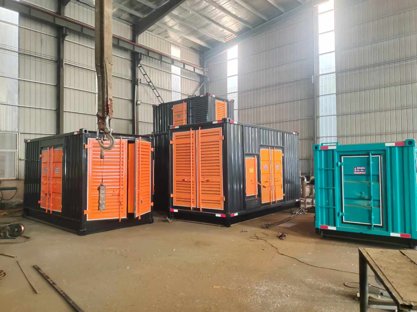 洛龙500kw柴油发电机组可以带动多少功率设备?